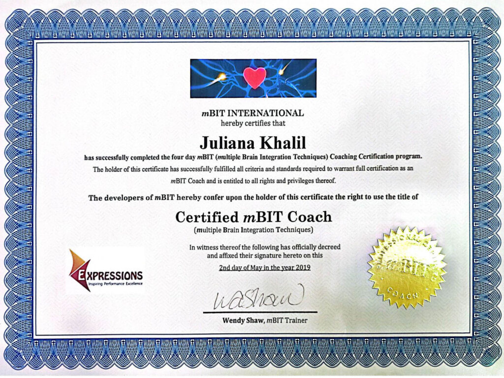 mBIT International - Certificates